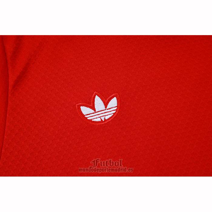 Chandal del Manchester United Manga Corta 2025-2026 Rojo - Pantalon Corto
